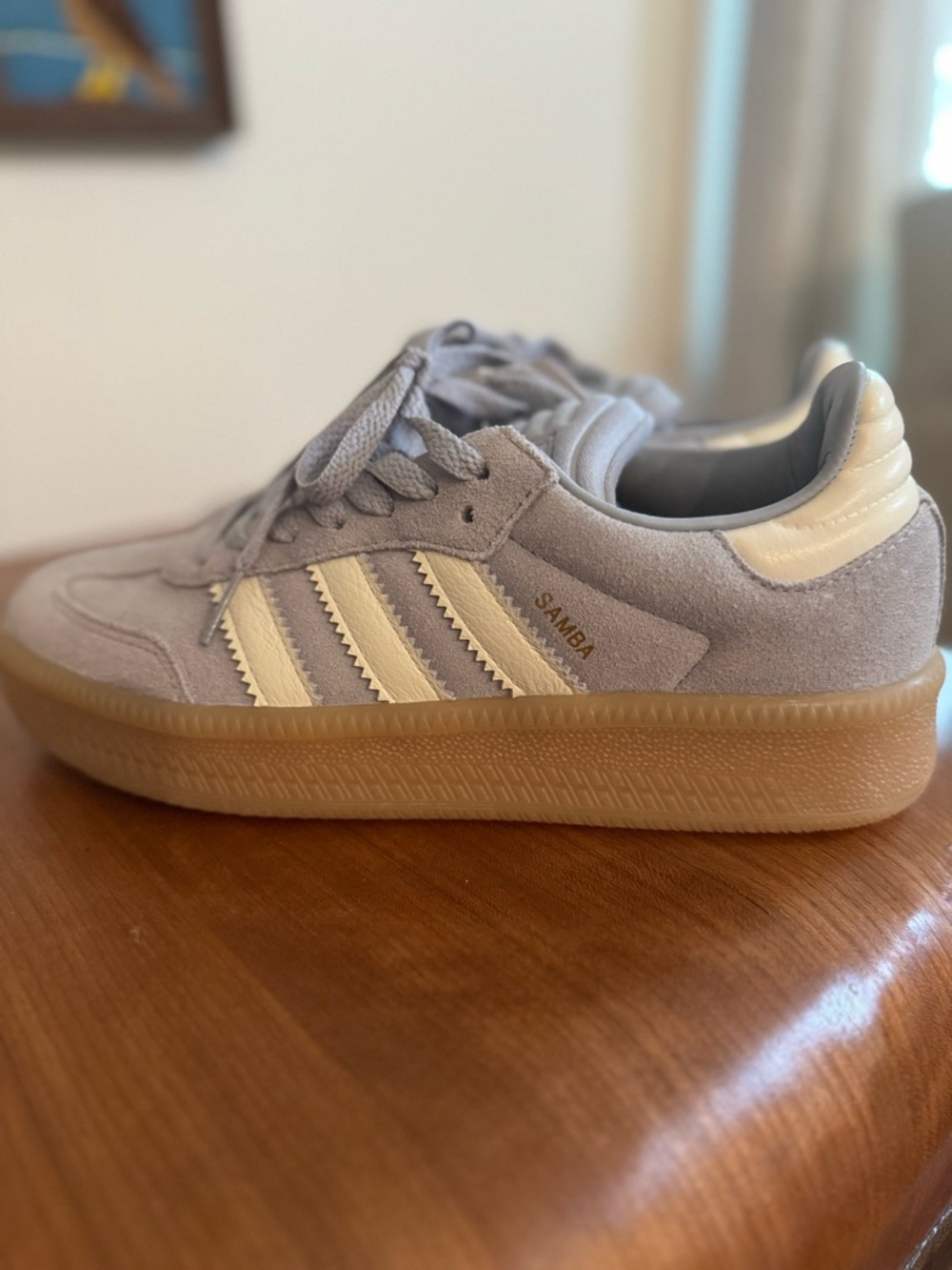 adidas Samba XLG; Big kids size 6 or Women’s 7.5 - 8.